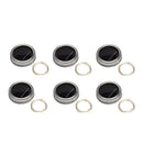 6 Pack Solar Mason Jar Lights, 10 Led String Fairy Firefly Lights Lids Inse