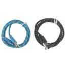 10x Micro USB Nylon Cable Charging Cable Data Cable  Mobile Phone table<