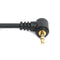 Black 2.5mm Plug To 3.5mm Headphone+Mic Jack Adapter Cable For Panasonic Ph BX
