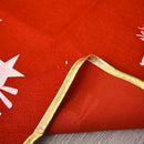 96cm Christmas Tree Skirt Carpet Xmas Tree Ornaments New Year Decor (Red)