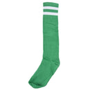 Children Sport Soccer Long Socks High Sock Baseball Hockey Socks (green)