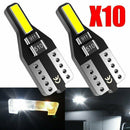 10X LED T10 501 194 W5W 7020SMD Car CANBUS Error Free Wedge Light Bulb White