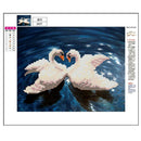 Swan 5D Diamond Painting Embroidery DIY Craft Needlework Home Decor Gift(A)