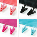 Bathroom Rack Clothespins Portable Travel Cloth Hanger Foldable Clothes Clip