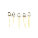 5Pcs 3Du5C Metal Encapsulated Silicon Phototransistor Transistor Au FT
