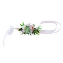 Wedding Rose Flower Bride Bridesmaid Wrist Flower Hand Flower 15 x 10 x 6cm