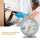 Stainless Steel Oven Thermometer Gauge Grill for Home Kitchen Cooking Tool
