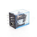 24V DC 5A Coil Power Relay MY2HV HH52P-L 8 Pin 2P2T DPDT With Socket Base FT