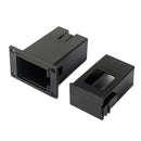 9V Battery Box, Plastic Battery Storage Box For Guitar 56.5x50x31mm