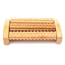 New Wooden Foot Roller Wood Care Massage Reflexology Relax Relief Massage S H2G6