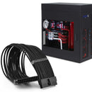 30cm 24Pin ATX PSU Power Supply Adapter Extension Cable Wire Cord Lead Computer