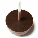 50x FELT FLOOR PROTECTORS Nail In Anti-Skid Furniture Leg/Chair/Table Caps O6Q5