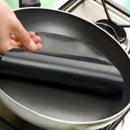 Non-stick Round Mat Heat Resistant Frying Pan Liner Sheet Mat Kitchen BBQ