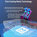 DL88 Six Finger PUBG Mobile Trigger Cooler Fan Gamepad Joystick Controller