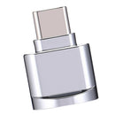 4 Pieces Mini Type-C to TF Card Reader OTG Connector for Micro SD Card