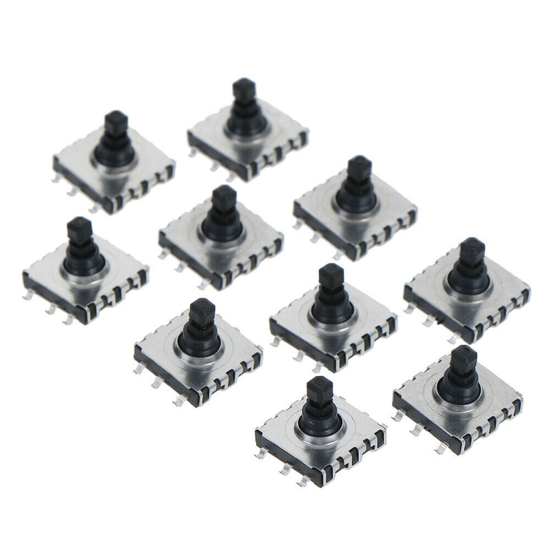 10x 5 five way switch 10 * 10 * 9mm multi direction switch touch reset butto Bj