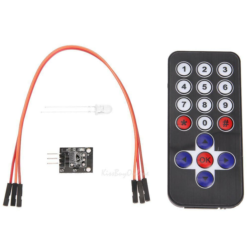 4pcs Infrared IR Wireless Remote Control Receiving Module Kits Set for Arduino
