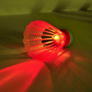 6Pcs Badminton Shuttlecock Rainbow Head Nylon Ball Luminous Badminton