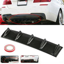 Auto Retrofit Supplies Carbon Fiber Rear Bumper Chassis Bright Black 5 Pin