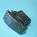 Red LED Rocker Switch ON OFF ON DPDT 12V 24V waterproof For Car boat New