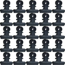 60 Pack 0.87 inch iron Bulldog Clips File Paper Money Binder Clamps for Tag L3T4