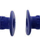 Blue-22MM 7/8" Handlebar Rubber Gel Hand Grips Motorcycle Dirt Bike ATV