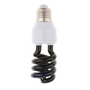 2x 12V Ultraviolet Blacklight Bulb Fluorescent Lightbulb Spiral Type - 15W