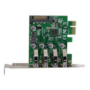 Low Profile 4 Ports Pci-E To Usb 3.0 Hub Pci Express Expansion Card Adapter H4M8