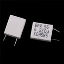 10pcs 5 W 0.22Ohm Cement Resistor Non-Inductive Ceramics Resistor BPR56 WGBX