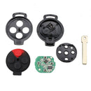 New 4 Buttons Car Replacement Remote key Fob 315MHz for Mercedes-Benz Smart