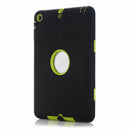 Heavy Duty Shockproof Case Cover For iPad mini 3 2 1 Black+Yellow Green W4T7
