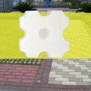 Concrete Pavement Mold DIY Path Maker Lawn Road Paving Cement Brick Mould