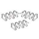 12PCS Stainless Steel Tablecloth Tables Cover Clips Holder Clamps Party Tools