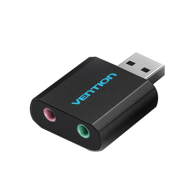 Vention Sound Card USB to 3.5mm Jack Female Headphone External Audio Card