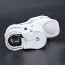 LED 60X miniscope Jeweler Loupe Magnifying Glass magnifying glass UV light