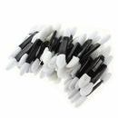 50pcs Eye Shadow Sponge Brushes Cosmetic Tool Double-side Eyeshadow Applica P6H9