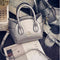 Fashion lovely women's pu leather top-handle shoulder bags female cute Cat  H7S5