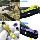 Spyderco Custom Anodized Titanium Pocket Clip C81/C149/C11/C10/C41 C223 C90 X3O0