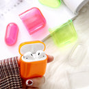 Wireless Earphones Protective Case Cover for Airpods 1/2 Generation Orange
