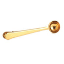 Sealing Clip Measuring Spoon Stainless Steel Sealer Clamp For Food Storage Bag