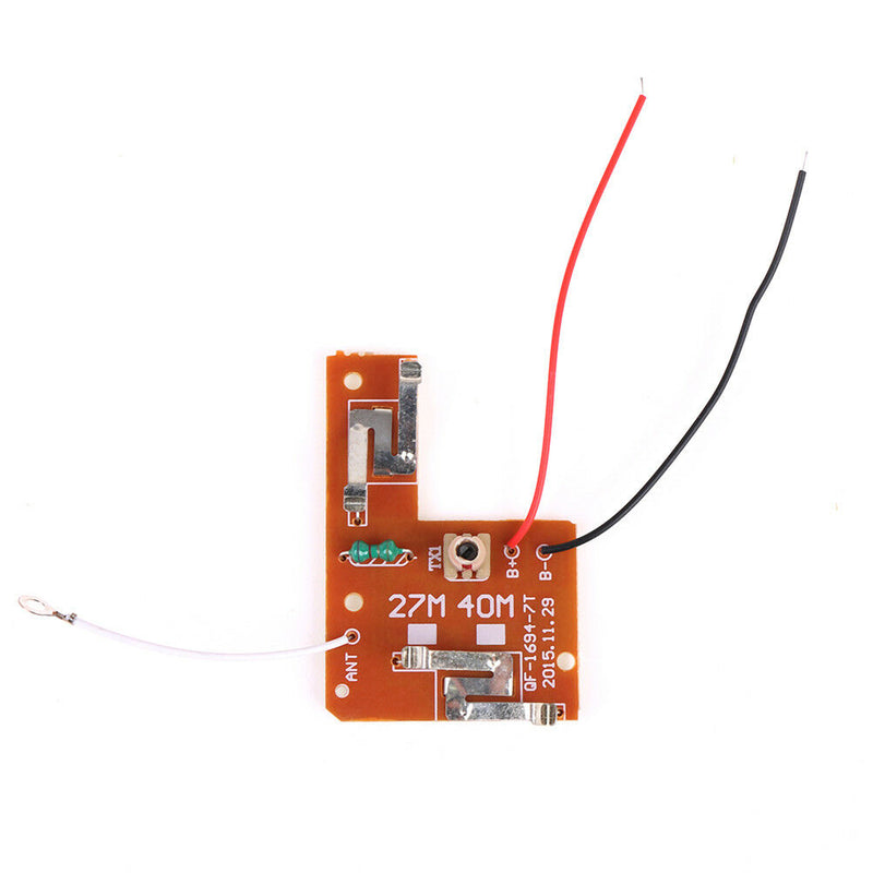 4CH 27MHZ remote control circuit board pcb transmitter receives antenna  JR