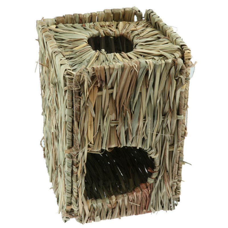 Natural Folding Woven Grass House Bird Nest House Grass Hut Bed House Straw