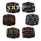 6Pcs  Wood Beads Double Hair Comb Clip Stretchy Hair Combs Ladies Party