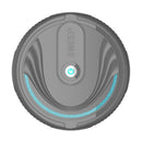 Smart Robot Vacuum Cleaner USB Rechargeable Floor Sweeping Machine (Black) A