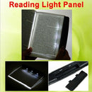 Portable Creative LED Book Light Reading Night Light Flat Plate Desk Lamp