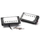 Chrome Humbucker Bridge Neck Pickups Set for Gibson Les Paul Electric Guitar