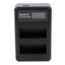 USB LCD Battery Charger EN-EL14 For Nikon D5500 D5100 D5200 D300 D3200 D310