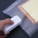 Mini Portable Handy Plastic Bag Sealer Sealing Machine Household(White)