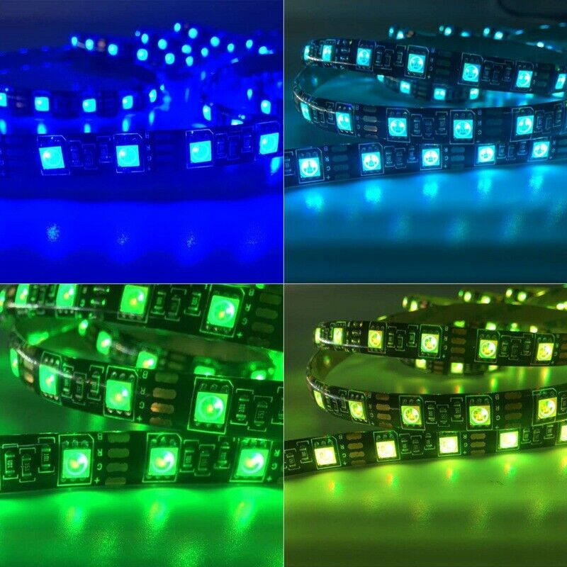1 set LED Strip Light Flexible 5050 RGB USB LED TV Background Strip Light w K6H4