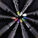 10Pcs/set Metallic Marker Colors Pens, Metal Art T Permanent Delicate